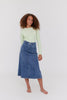 Crew Kids Pocket Maxi Blue Skirt