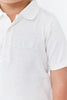 Crew Basics Sonny White Polo