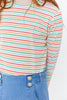 Crew Basics Leora Red Stripe Tee
