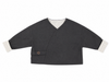 Calla Lili Boy Wrap Grey Blazer.