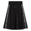 Dkny Midi Skirt with Branded Sides and Studs