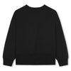 Dkny Kid Girl Ls With Front Illustration Black Sweatshirt