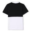 DKNY Boys Black and White Polo Shirt