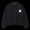 DKNY  Girls Button Up Black Sweatshirt