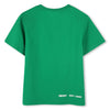 DKNY Boys Logo Short Sleeves Green Tee Shirt