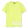 DKNY Boys Lemon Short Sleeves Tee Shirt