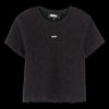 DKNY Girls Short Sleeves Black Tee Shirt