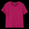 DKNY Girls Pink Short Sleeves Tee Shirt