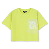 DKNY Girls Lemon Short Sleeves Tee Shirt