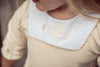 Coco Blanc Cream Bib Romper *PREORDER*