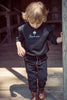 Coco Blanc Black Sweatshirt Set
