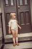 Coco Blanc Cream Bib Romper *PREORDER*