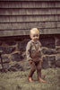Coco Blanc Knit Suspender Mocha Leggings