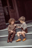 Coco Blanc Cabled Knit  Mocha Cardigan *PREORDER*