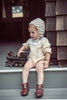 Coco Blanc Cream Bib Romper *PREORDER*