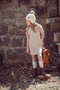 Coco Blanc Marled French Terry Blush Sweatshirt Dress *PREORDER*