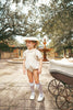 Madeleine Girls Buttermilk Floral Romper