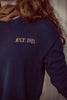Coco Blanc Boxy Navy Sweater *PREORDER*