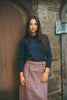 Urban Edge Chunky Knit Navy Crewneck