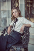 Coco Blanc Polka Dot Black Blouse *PREORDER*