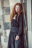 Coco Blanc Taffeta Black Skirt *PREORDER*