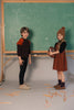 Kix Scallop Edge Corduroy Rust Jumper.