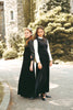 Urban Edge Ruched Cardi Black Maxi