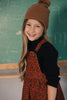 Kix Scallop Edge Corduroy Rust Jumper.