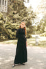 Urban Edge Satin Black Blouse