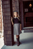 Coco Blanc Collared Black Sweater *PREORDER*