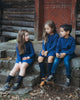 Farren and Me Polo Washed Blue Sweatshirt
