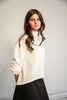 Teen Boss Ivory Scuba Assymetrical Sweatshirt