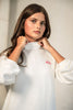 Teen Boss Ivory Scuba Assymetrical Sweatshirt