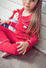 Coco Blanc Collared Cherry Pajamas *PREORDER*