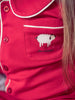 Coco Blanc Collared Cherry Pajamas *PREORDER*