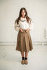 Teen Boss Brown Chain Skirt