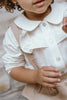 Coco Blanc Ruffle Cream Blouse