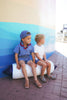 Calla Lili Boy Nautical Denim Blue Shirt