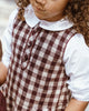 Coco Blanc Gingham Burgundy Jumper