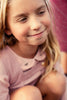 Mini Nod Girls Wool Light Pink Jumper with Shirt