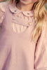 Mini Nod Girls Wool Light Pink Jumper with Shirt