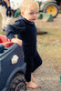 Mini Nod Baby Boy Navy Onesie with Shirt