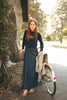 Urban Edge Blue Denim Slip Dress