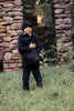 Mini Nod Boys Black Coat  + Hat