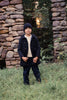 Mini Nod Boys Black Coat  + Hat