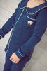 Coco Blanc Collared Navy Pajamas *PREORDER*