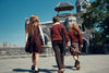 Cottier Olivia Wrap Maroon Skirt