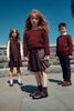 Cottier Sean Cable Knit Cranberry Sweater