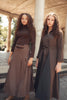Soir Nora Midi Cocoa Skirt