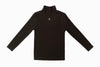 Cottier Eleanor Cocoa Turtleneck.
